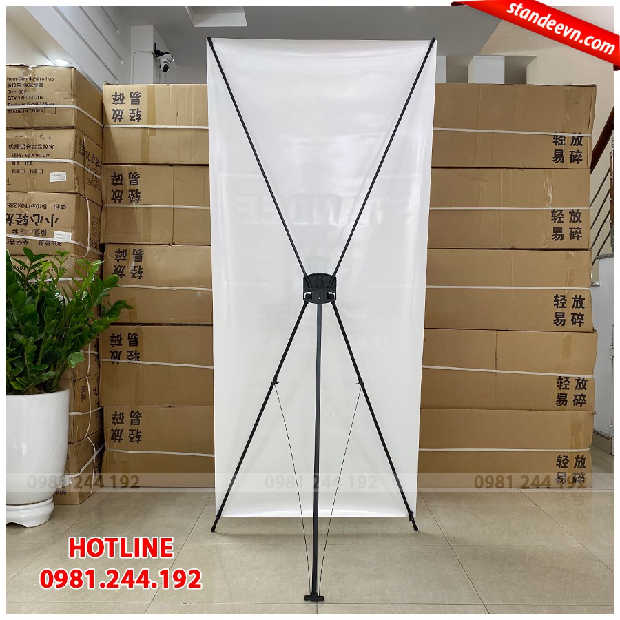 Standee chữ x giá rẻ tại Hà Nội 80x180cm | Standee 3H