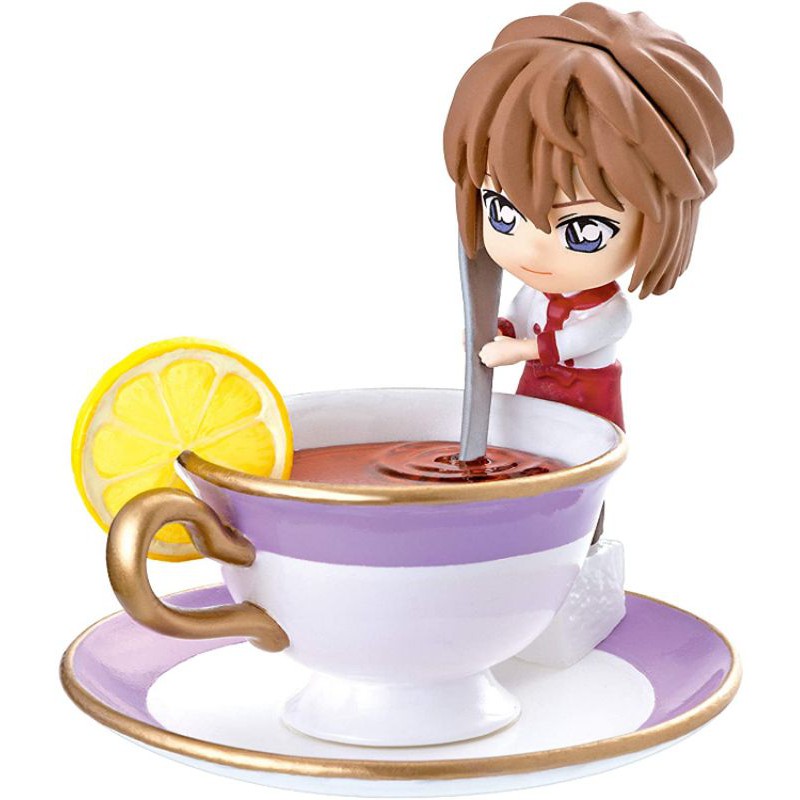 [Có sẵn] Mô hình Conan Haibara Kid Amuro Akai Sera ver Patisserie từ re-ment