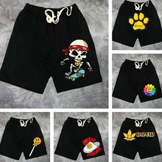 Quần short nỉ Umi dây rút Drew nam nữ Unisex, quần short thể thao thời trang