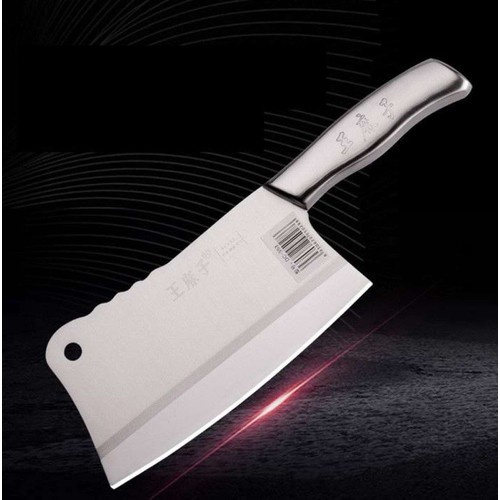 Dao chặt xương inox cán đặc,cầm nặng tay [ trắng ]