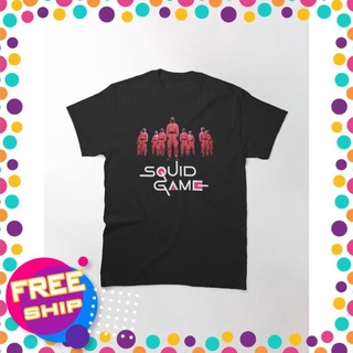 Áo thun, áo phông tay ngắn unisex squid game cực đỉnh hottrend đủ size | na store
