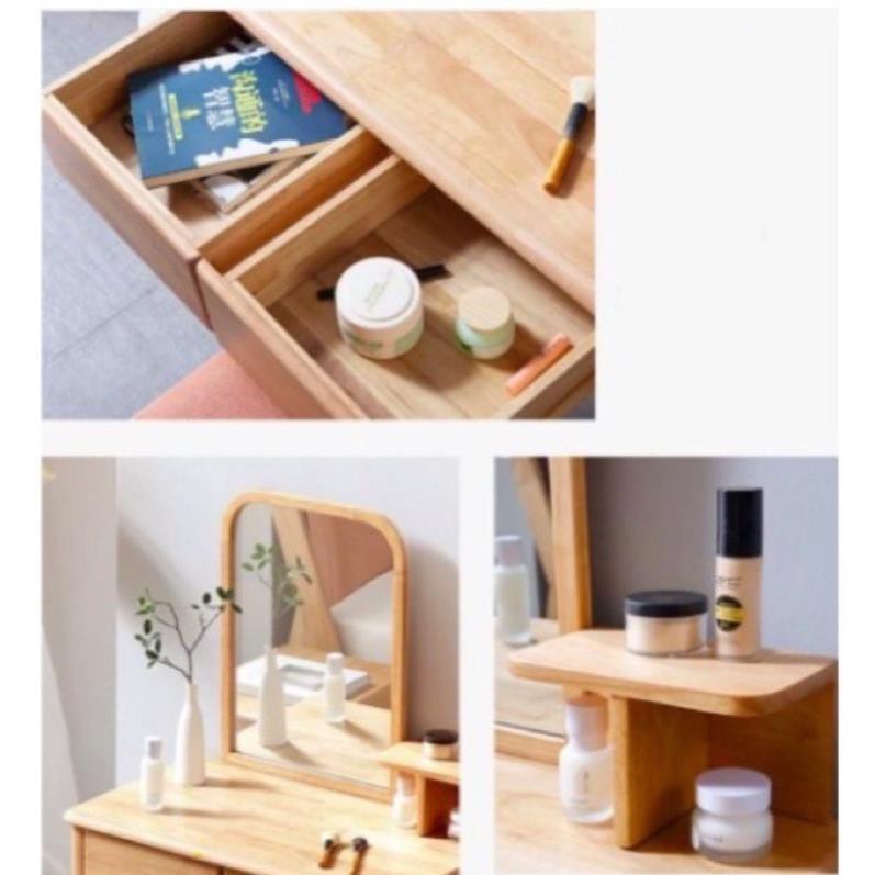 (Giá Xưởng) Bàn Trang Điểm Gỗ Thông Nhập Khẩu 100% (Giá Xưởng)