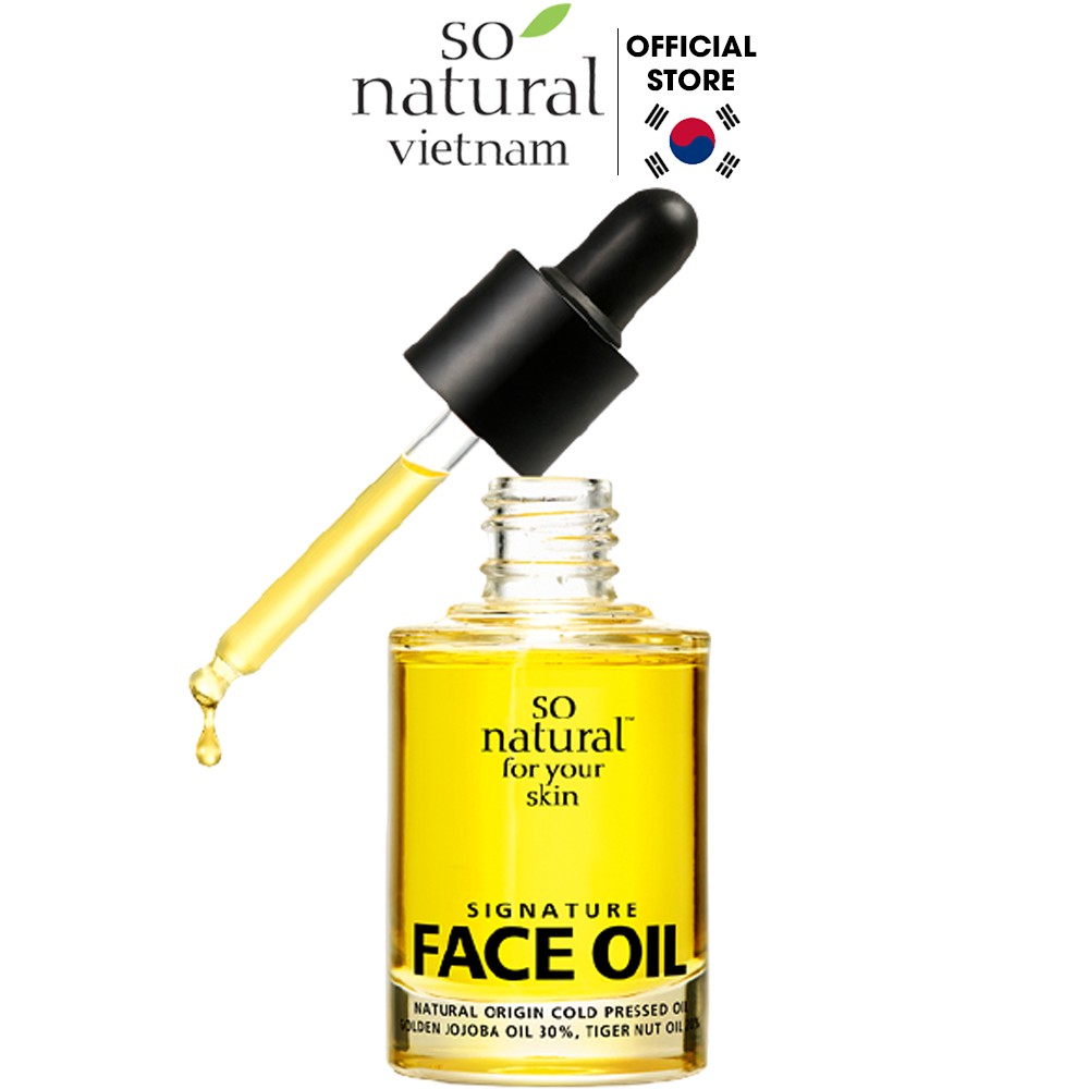 Dầu Dưỡng Ẩm Da Mặt Signature Face Oil So Natural 30ml