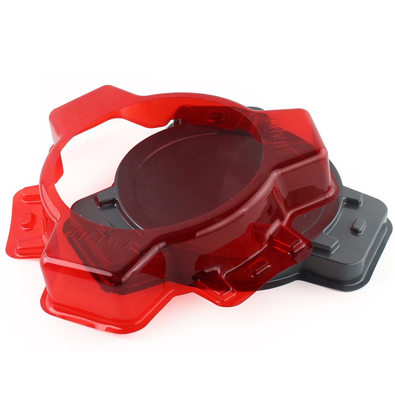 Bộ Đồ Chơi Con Quay Beyblade Màu Đỏ Và Đen