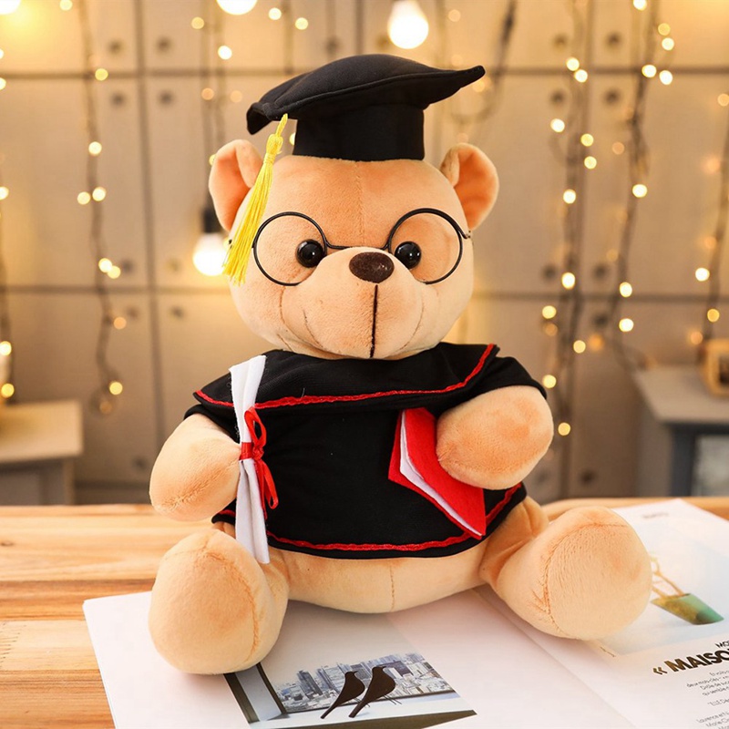 Gấu nhồi bông loại 18cm cho lễ tốt nghiệp 2021