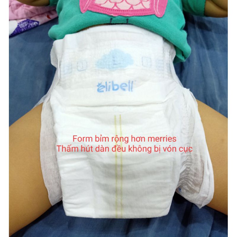 [Dùng thử-Tách bịch lớn] Tã dán/quần ELIBELL nội địa Nga size S1/M1/L1/XL1(dán),M1/L1/XL1/XX1(quần)