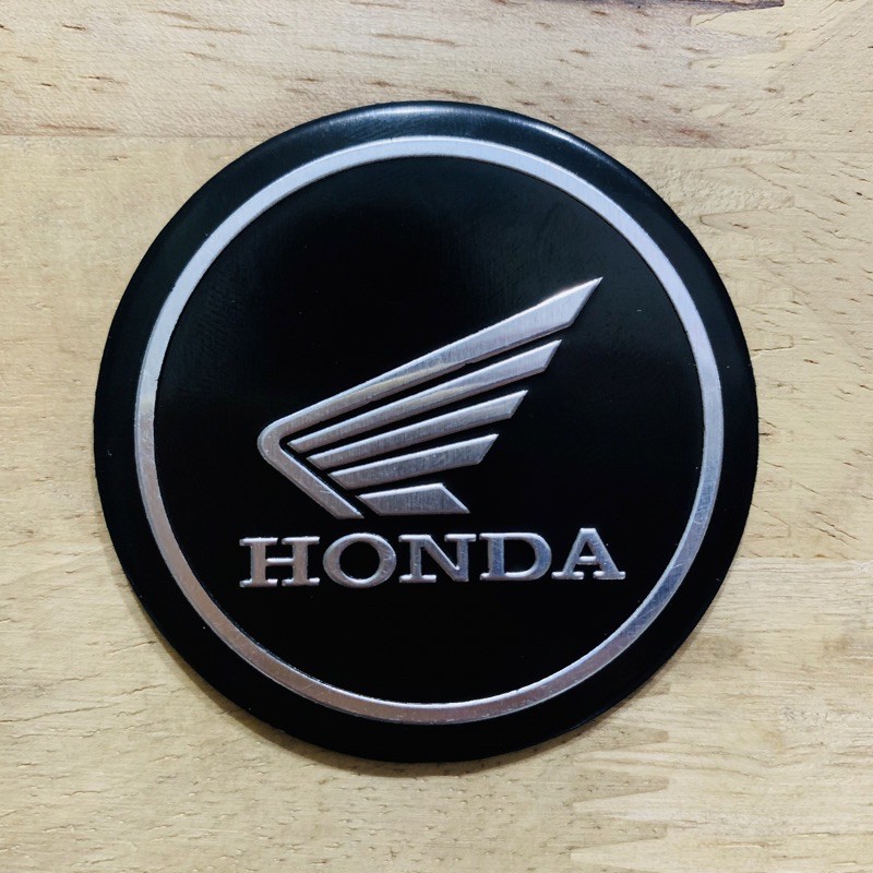 Tem Nhôm Logo Honda - Yamaha - Suzuki - BMW - Monster - Transformers Đường Kính 5.5cm