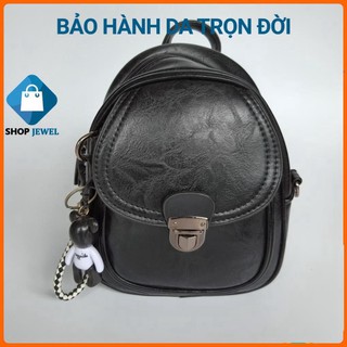 Tuan0021 balo da nữ, balo mini nữ thời trang phong cách tối giản tuan0021