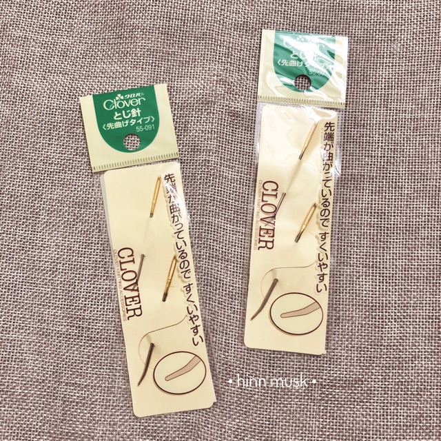 Kim khâu len đầu cong Clover