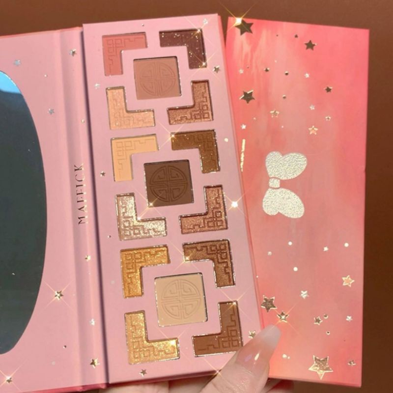 MAFFICK - Bảng mắt Maffick Romantic Fifteen Color Eyeshadow Disc