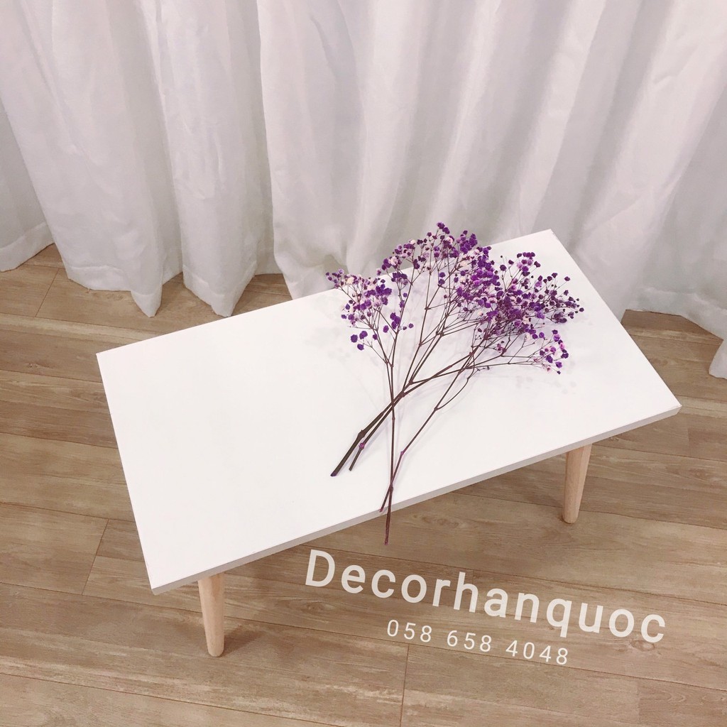 Bàn cafe - Bàn trà ngồi bệt hình chữ nhật cao cấp | BigBuy360 - bigbuy360.vn