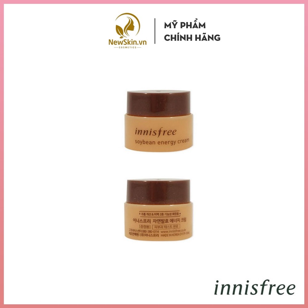 Kem dưỡng mini Innisfree Soybean Energy Cream EX 5ml | BigBuy360 - bigbuy360.vn