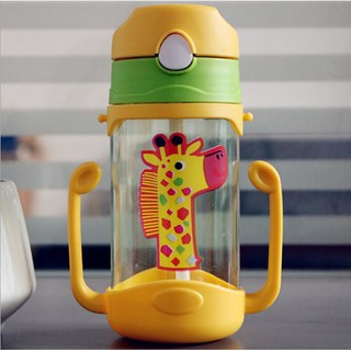 Bình Nước Kèm Ống Hút Cho Bé