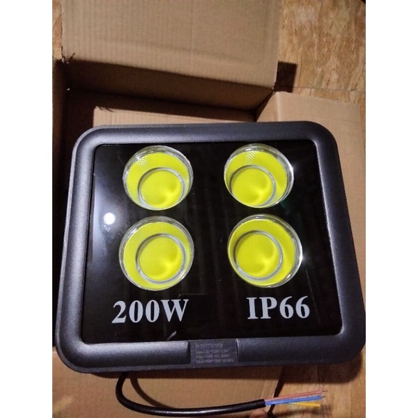Đèn led pha cốc COB - Công suất 200w, 300w, 400w,500w IP66 chuẩn chống nước, ngoài trời siêu sáng BS - Bảo hành 12 tháng