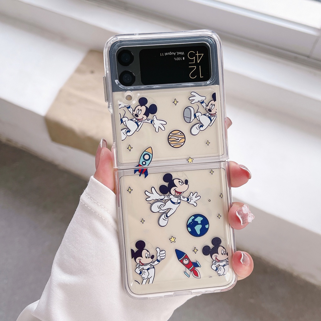 Ốp Điện Thoại PC Cứng Chống Sốc Họa Tiết Hoạt Hình Cho Samsung Galaxy Z Flip 4 5G