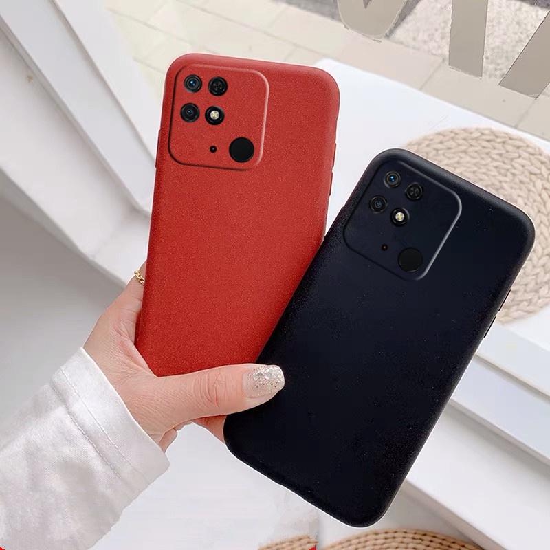Ốp Điện Thoại Silicon Tpu Mềm Nhám Siêu Mỏng Chống Sốc Cho Xiaomi Redmi 10C 10A POCO X4 M4 Pro 4G 5G Redmi10 K50