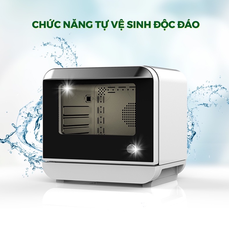 Nồi chiên hơi nước Dreamer DKA-SAF118W 18 lít với 14 chức năng nấu kết hợp, bảo hành 12 tháng