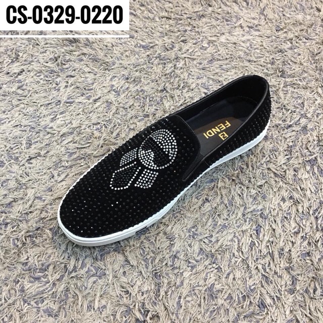 Slip on đính đá nam