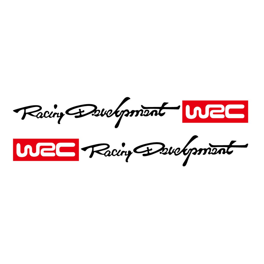 Tem Dán Gương ô Tô WRC Racing Development Ms-268