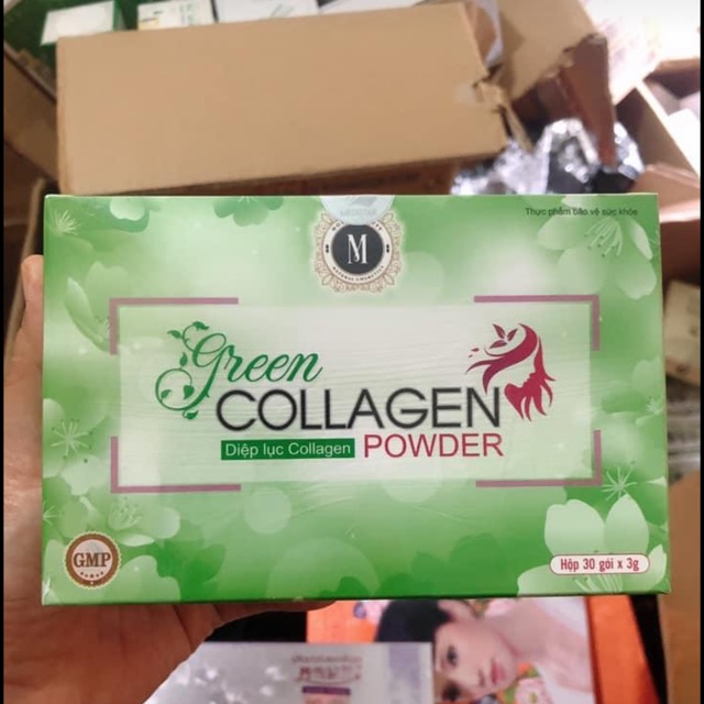 Diệp lục colagen