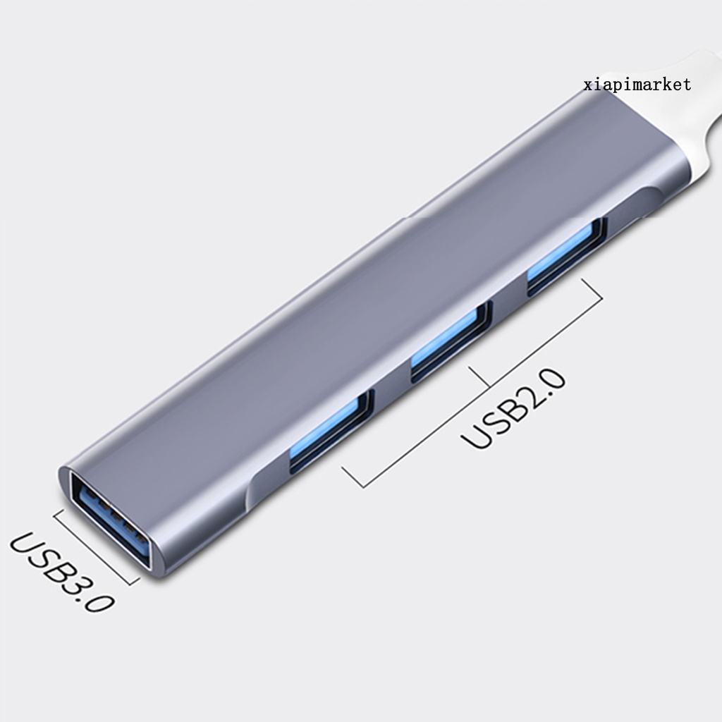 LOP_4 Port Type-C/USB Hub Splitter Adapter OTG Computer Accessories for Mouse Keyboard U Disk