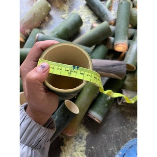 Ống nứa nướng thịt cắt theo yêu cầu