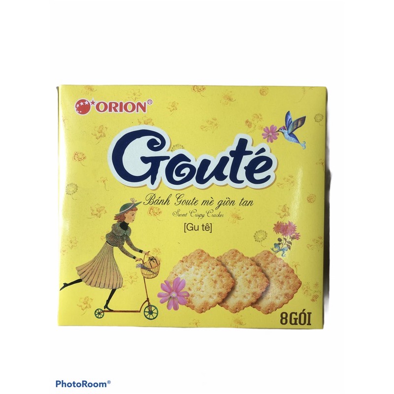 Bánh Goute Mè và Goute Hạt Giòn Tan( 8gói x36g)