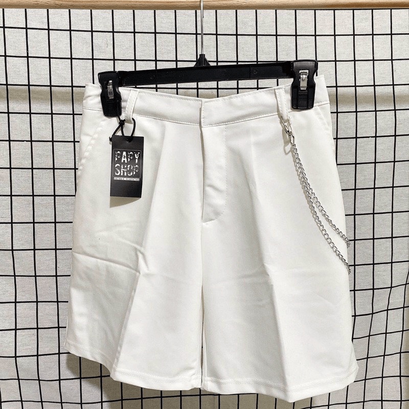 free ship QUẦN SORT ÂU NAM LỊCH LÃM CÁ TÍNH MẶC ĐƯỢC NHIỀU DỊP SIÊU HOT 2 MÀU TRẮNG ĐEN