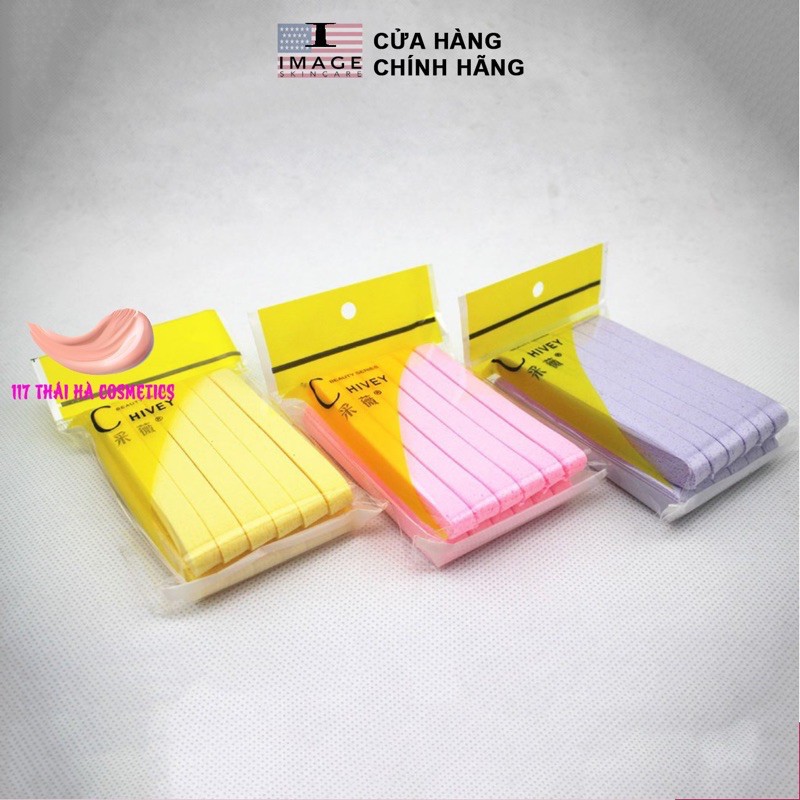 [Chính Hãng] [Loại 1] Miếng rửa mặt bọt biển dạng nén Chivey 12 miếng | BigBuy360 - bigbuy360.vn
