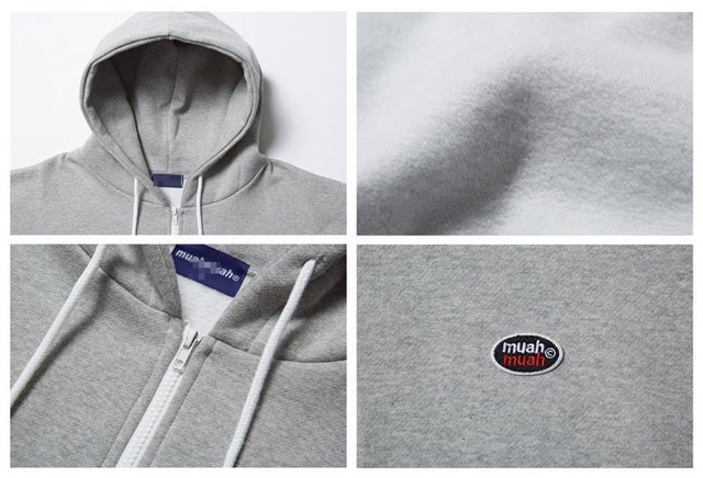 Áo khoác hoodie Unisex Muah Muah | BigBuy360 - bigbuy360.vn