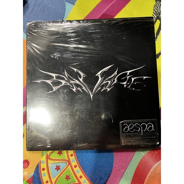 Sẵn album ảnh aespa SAVAGE không card ver digi