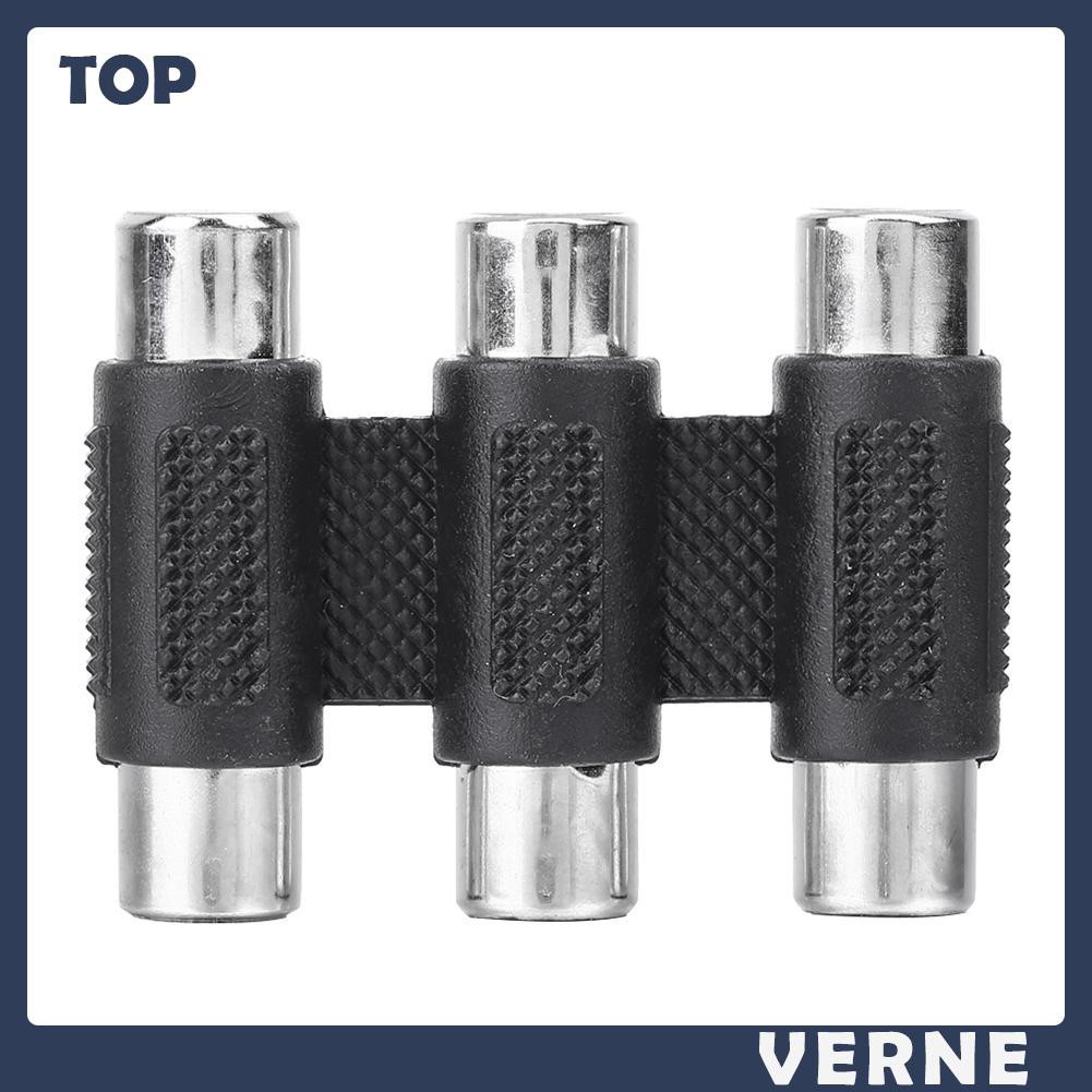 Giắc Cắm Chuyển Đổi Từ Verne Rca Female Sang Rca Female | BigBuy360 - bigbuy360.vn