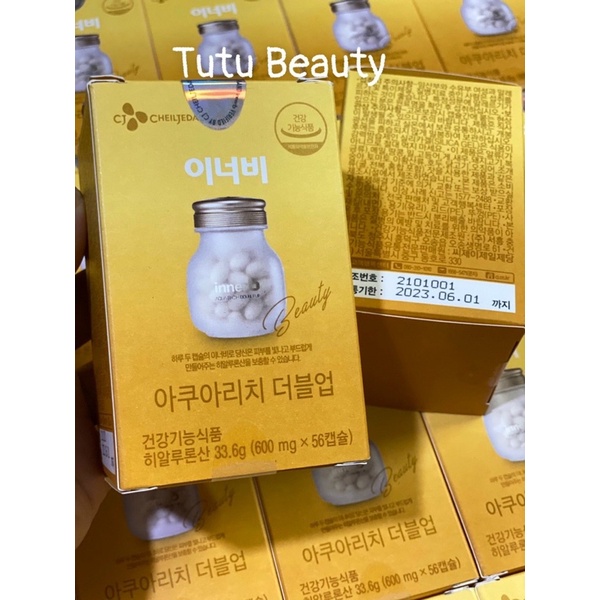 Viên Uống Cấp Nước Và Collagen InnerB Aqua Rich Double Up 70 viên