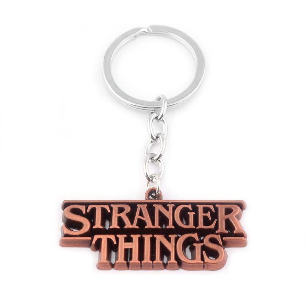 Móc Khóa Hình Logo Stranger Things Dễ Thương