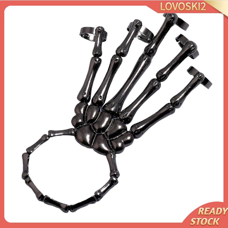 Vòng đeo tay co giãn kiểu xương bàn tay tùy chọn màu sắc