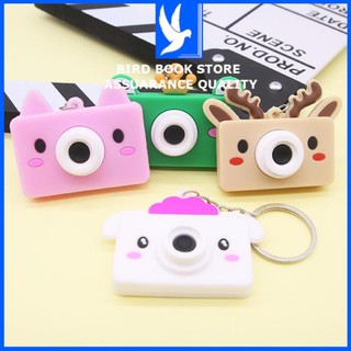 Móc khóa hình máy ảnh 💕𝑭𝒓𝒆𝒆𝒔𝒉𝒊𝒑💕 nhiều hình cute Birdbook