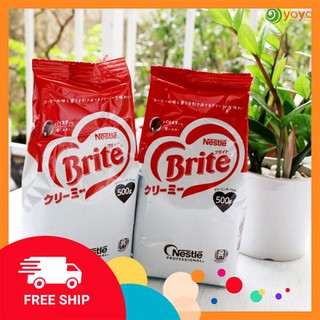 Bột kem Brite chuyên cà phê 500g-💖FreeShip💖- nâng tầm vị cafe của bạn, không gây béo - đã được kiểm định