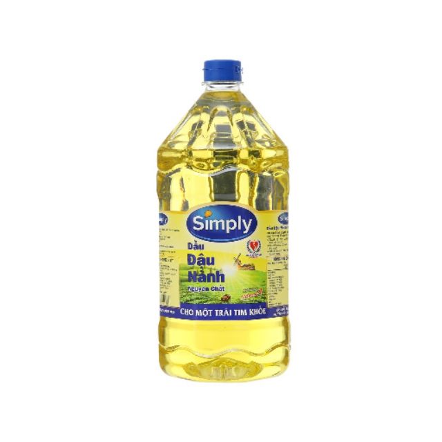 Dầu ăn simply đậu nành 2L