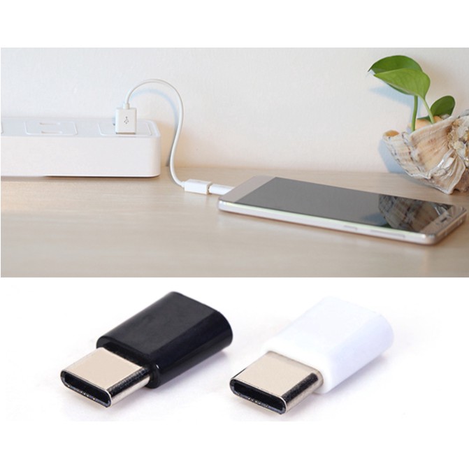 Đầu cắm chuyển đổi từ Micro USB sang Type C chất lượng cao