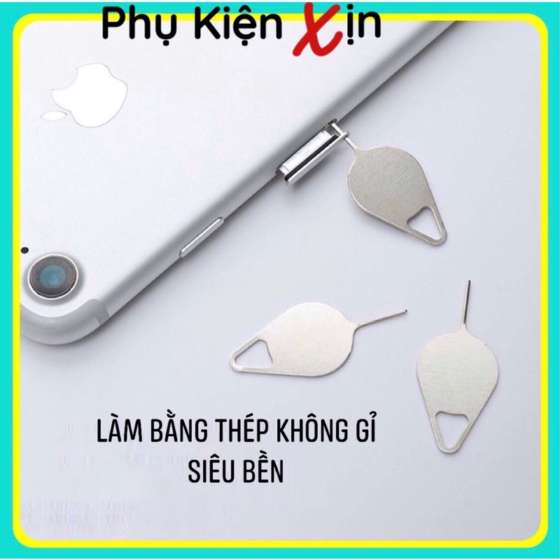 QUE CHỌC SIM ĐIỆN THOẠI BẰNG THÉP KHÔNG GỈ (INOX) DÀNH CHO TẤT CẢ CÁC DÒNG ĐIỆN THOẠI