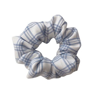 Dây cột tóc caro Scrunchies Hàn Quốc
