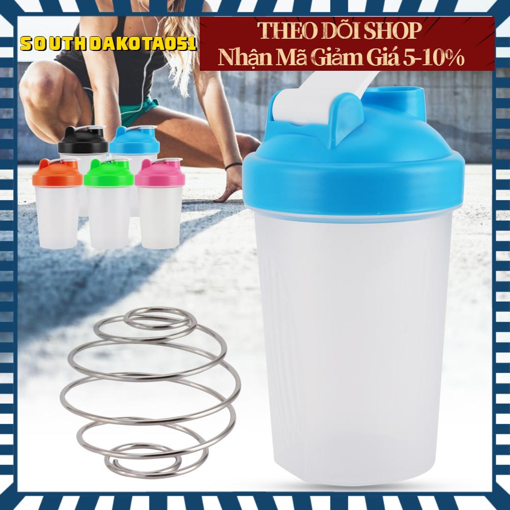 Southdakota051 400ML Shake Bottle Plastic Protein Fitness Water Kettle Sport Cup Without BPA