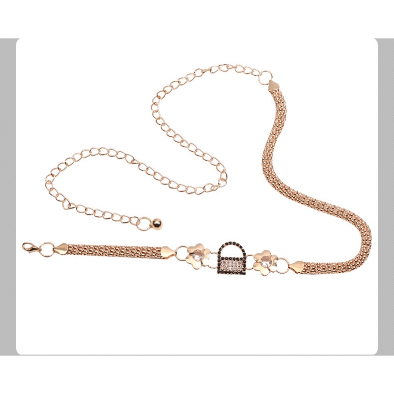 Thắt lưng kim loại phong cách Châu Âu Hiện đại