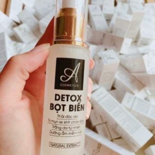 Detox rửa mặt bọt biển