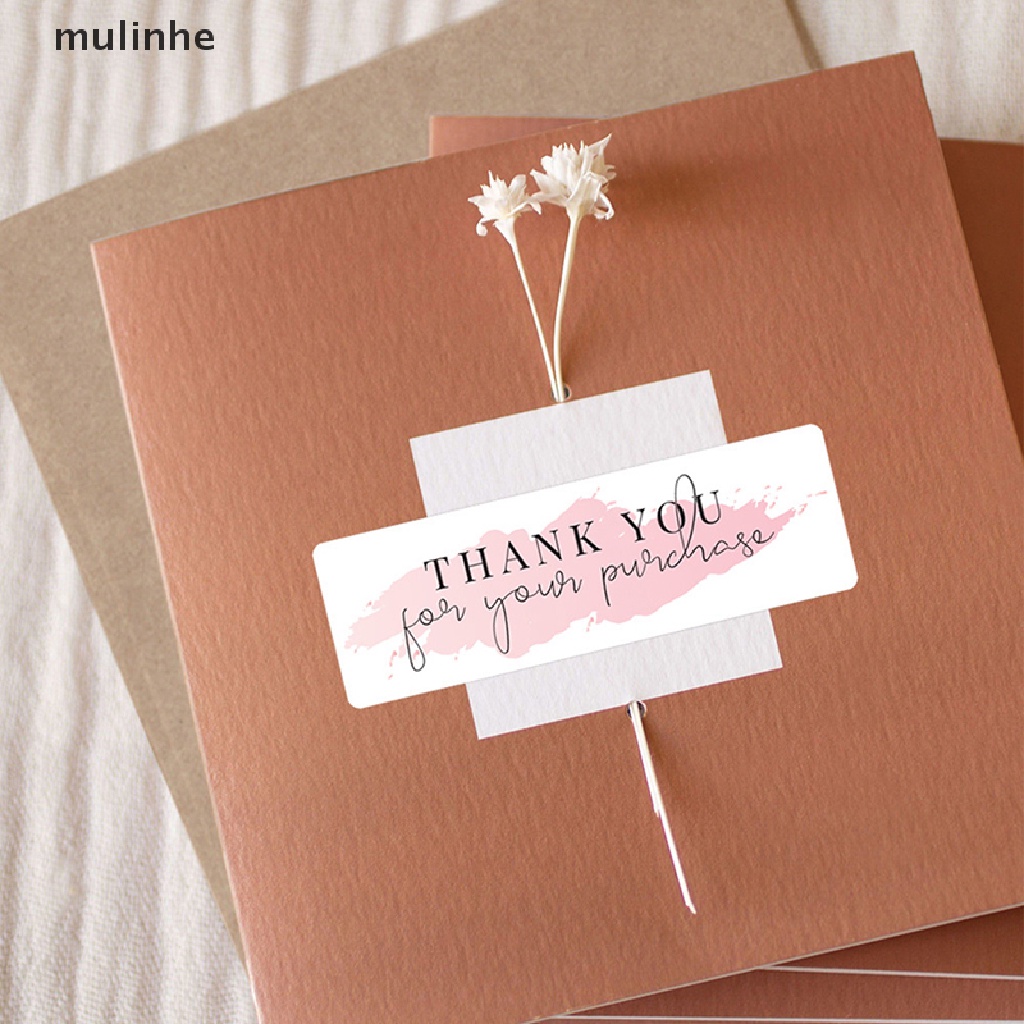 Set 120 Sticker In Chữ Thank You Dùng Để Trang Trí Thiệp