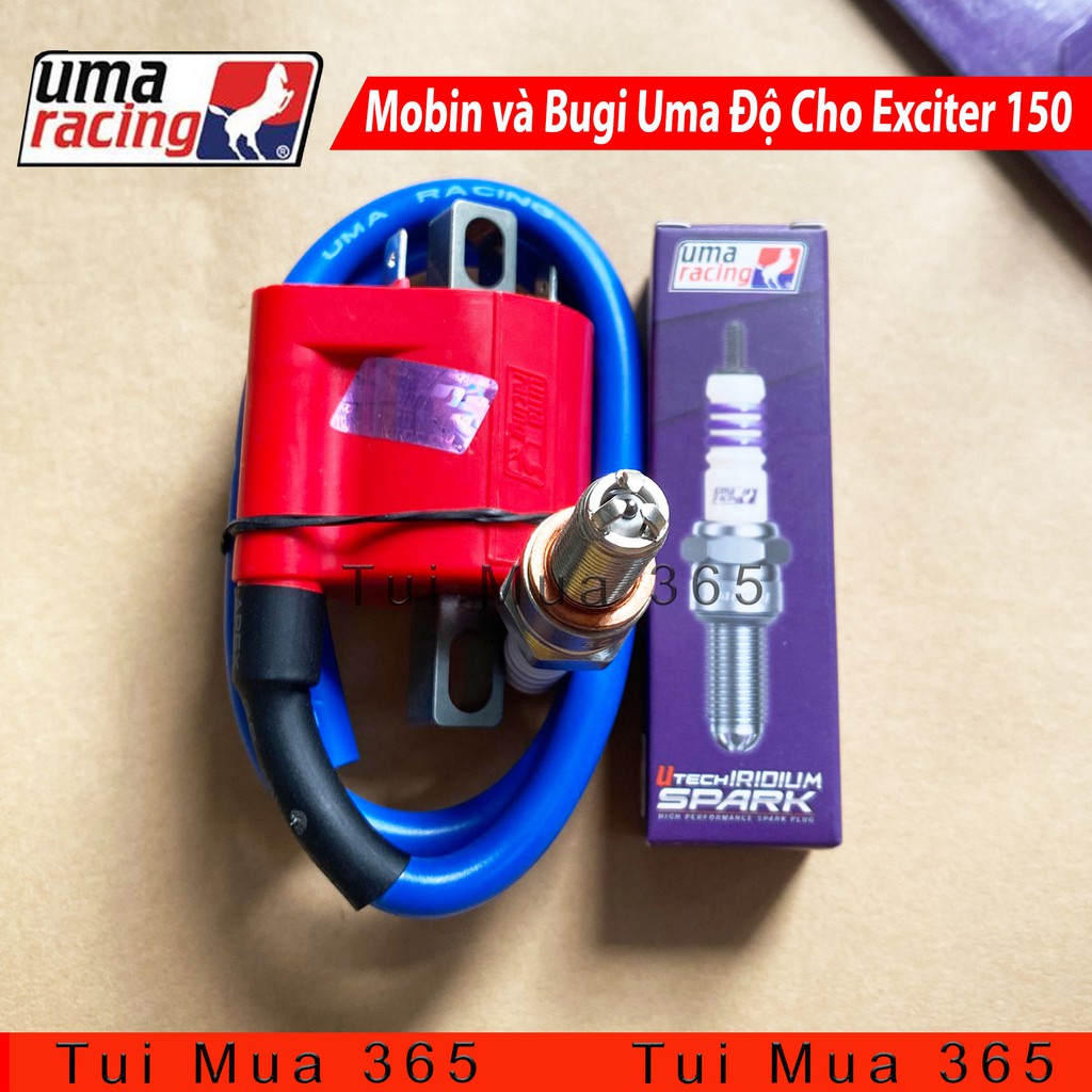 Combo Mobin sườn Fi và Bugi Uma Độ Exciter 150, Satria, Raider Fi, NVX