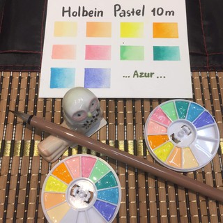 Set màu nước Pocket Holbein Pastel