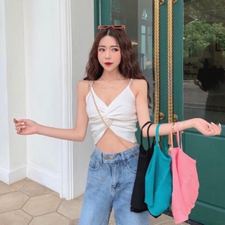 Áo hai dây xoắn ngực sexy