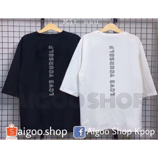 Áo BTS Love Yourself in mặt sau