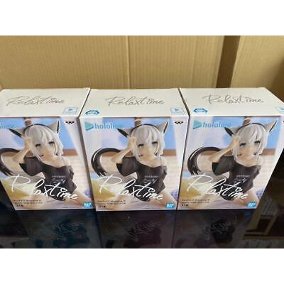 Mô Hình Figure Chính Hãng Anime Hololive, Shirakami Fubuki, Relax Time, Bandai Spirits, Nhật Bản